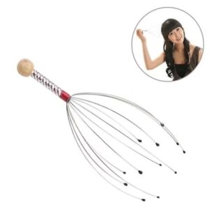 kafa masaj aleti baş boyun kafa masaj saç kaşıma teli 1 adet
