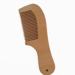 1 adet kulplu ahşap bambu tarak, gelin hamamı tarağı, hediye tarak