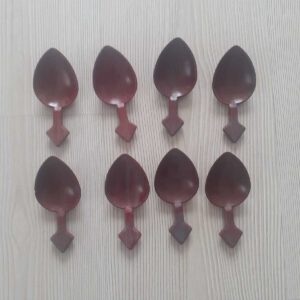 "8 adet" halk oyunları için plastik oyun kaşığı oynatır hoş ses yapar dekoratif