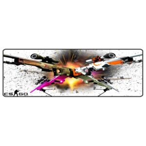 cs go 2 70x30 cm speed kaymaz taban dikişli oyuncu gaming mouse pad